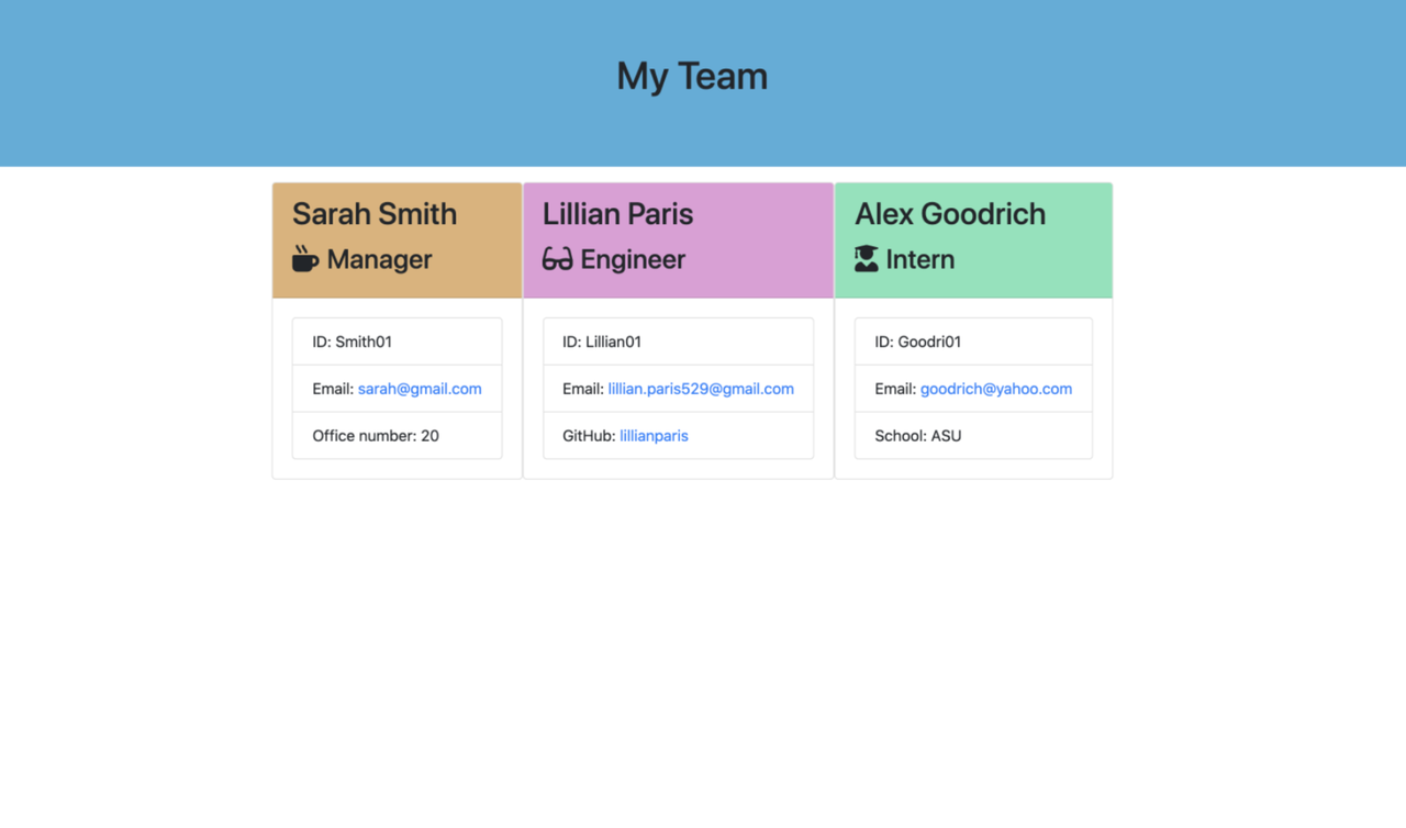 teamprofilegenerator