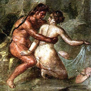 Wall Painting House of the Epigrams Reign of Nero