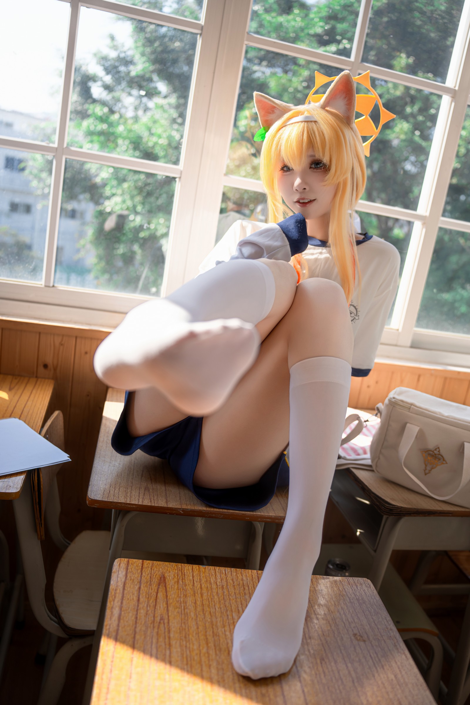 纸悦Etsu_ko《玛丽体操服》运动系写真图集｜元气少女主题[64P-356.8M]插图7