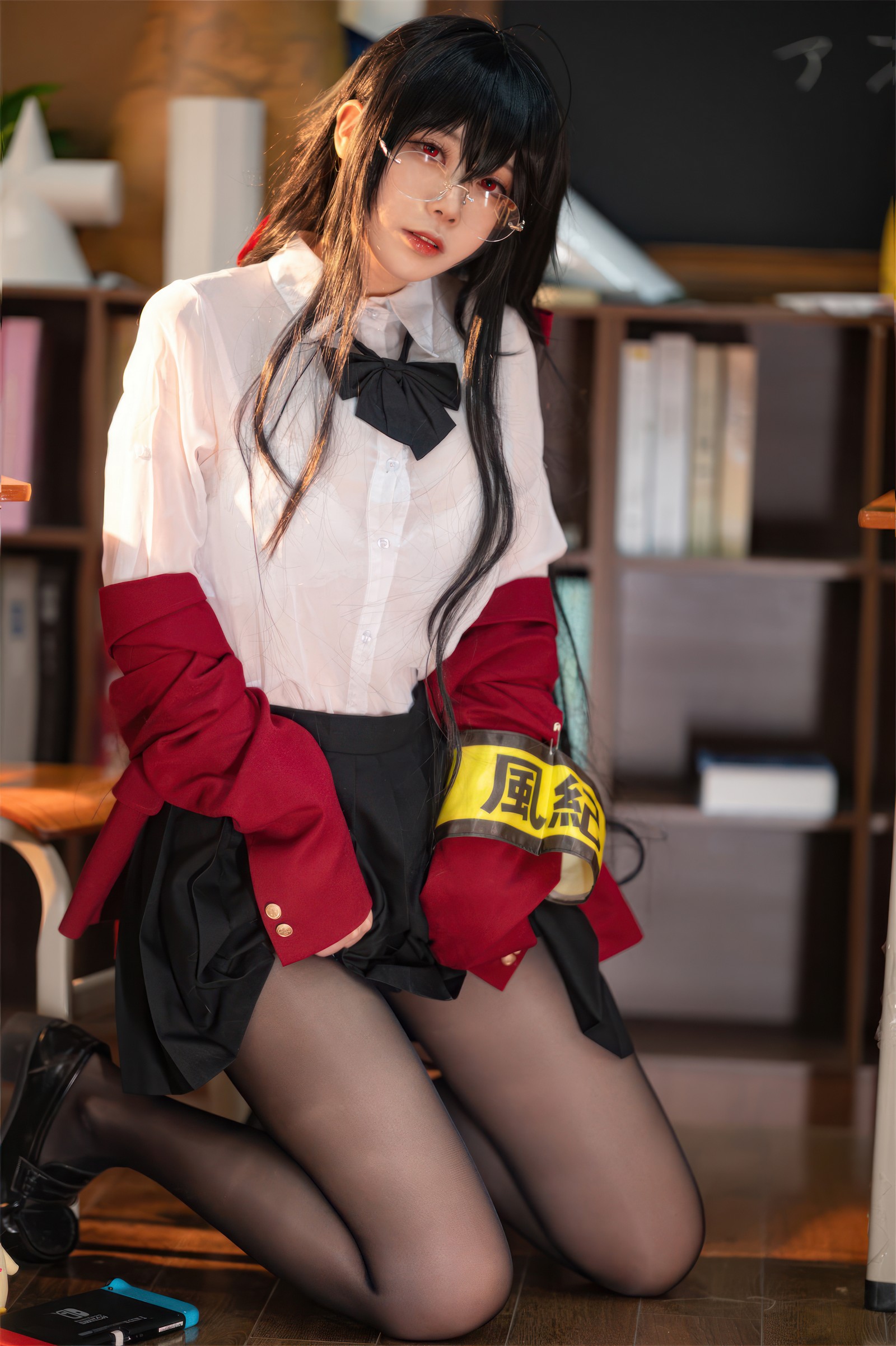 安食Ajiki 碧蓝航线大凤JK写真集 – 动漫COS & 制服美少女 [41P-281.6M]插图4