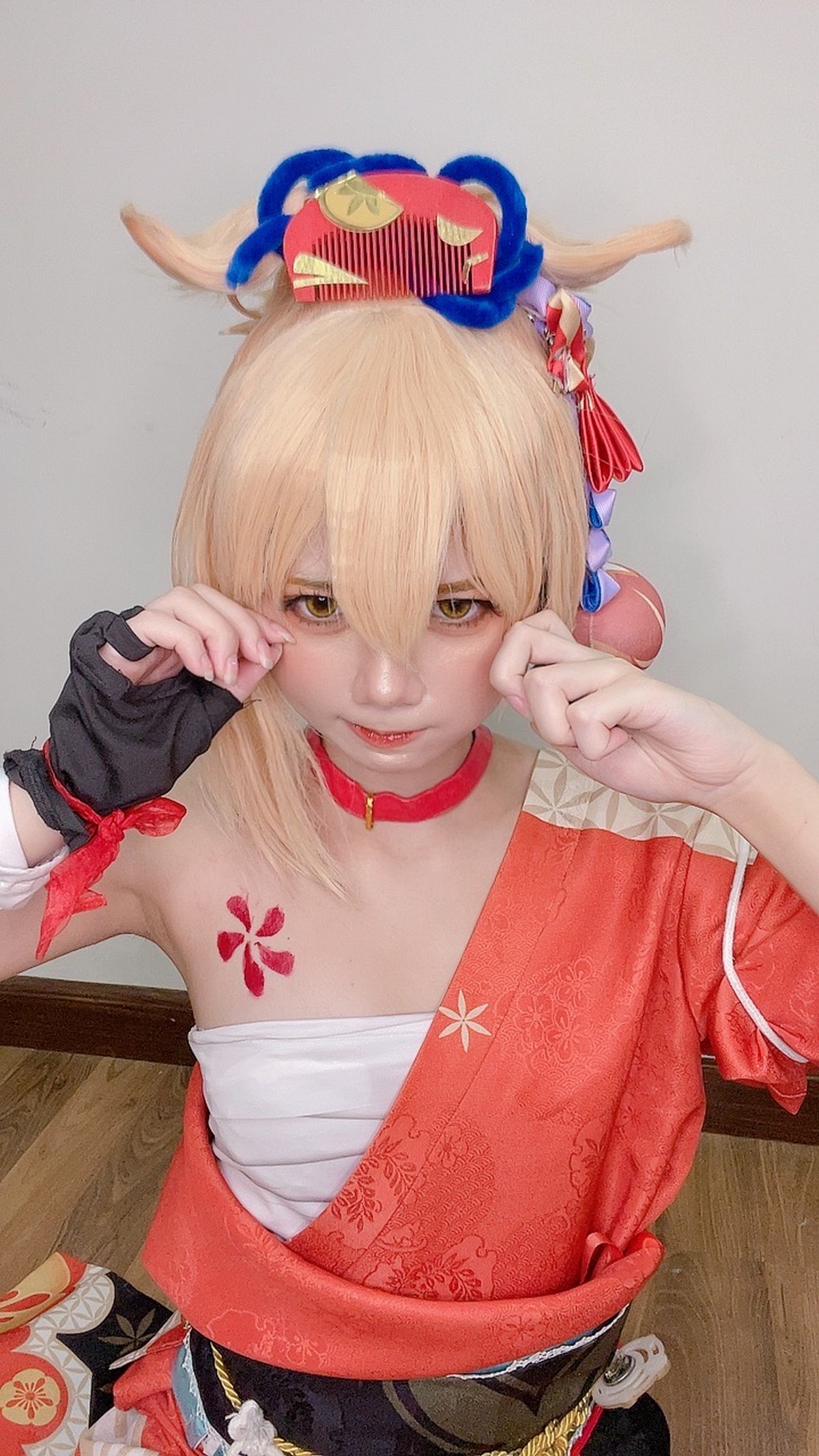 PoppaChan Yoimiya Cosplay (Genshin Impact) HD Photos – 80 Images 270MB插图9