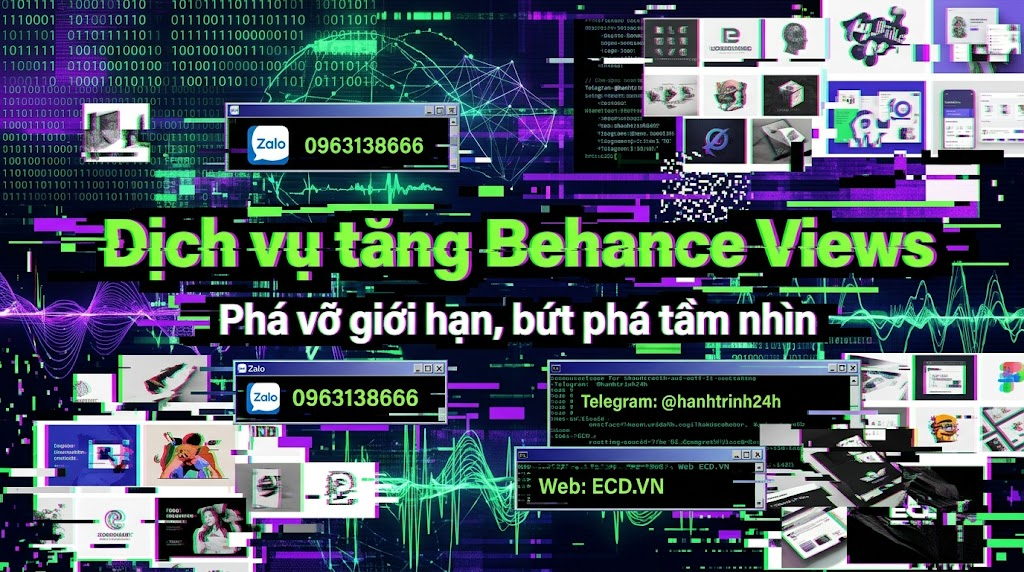 dịch vụ tăng behance views cao cấp tăng comment