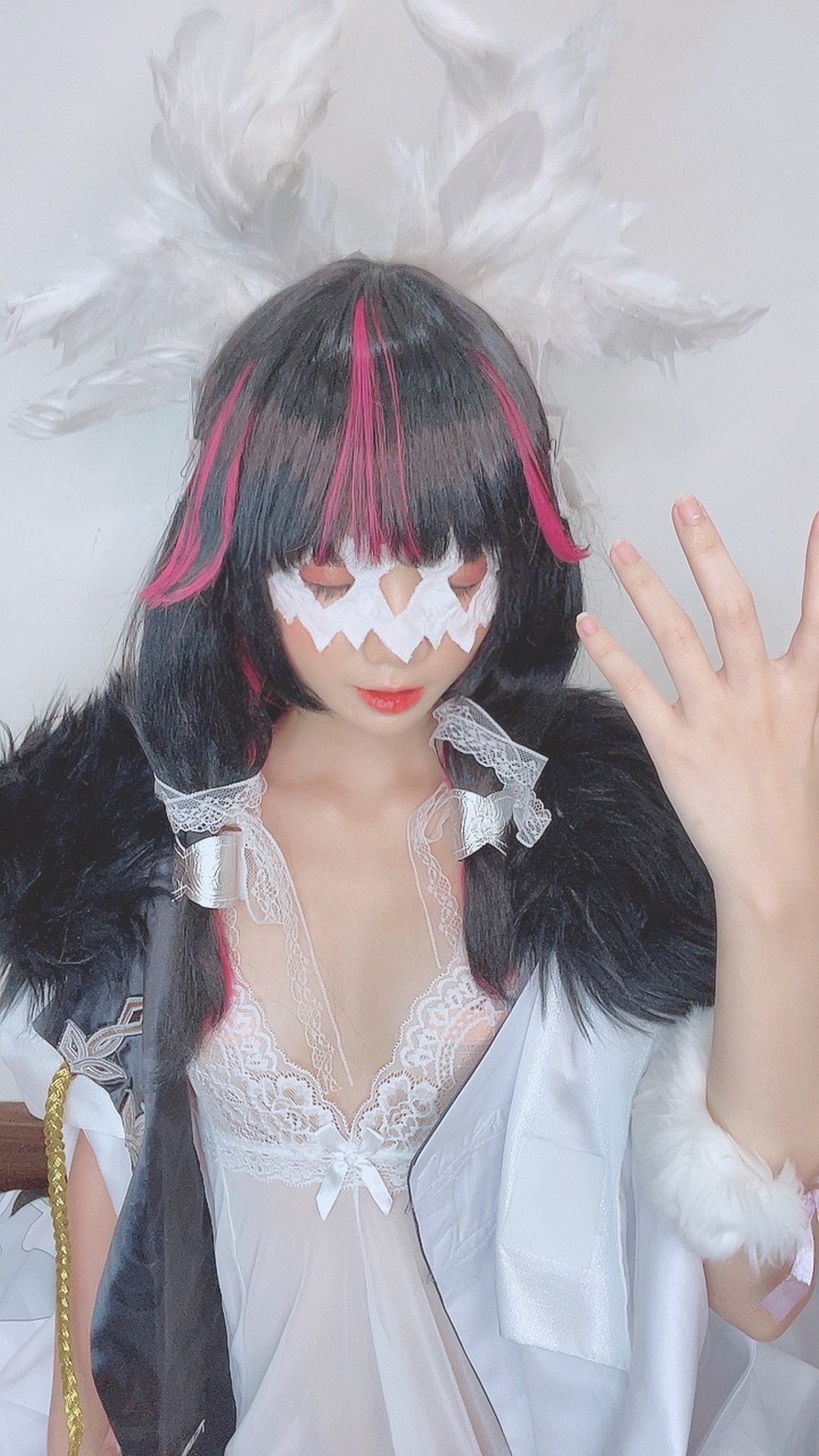 PoppaChan Columbina Cosplay Set (Genshin Impact Fatui) – 146 Photos 346MB插图9