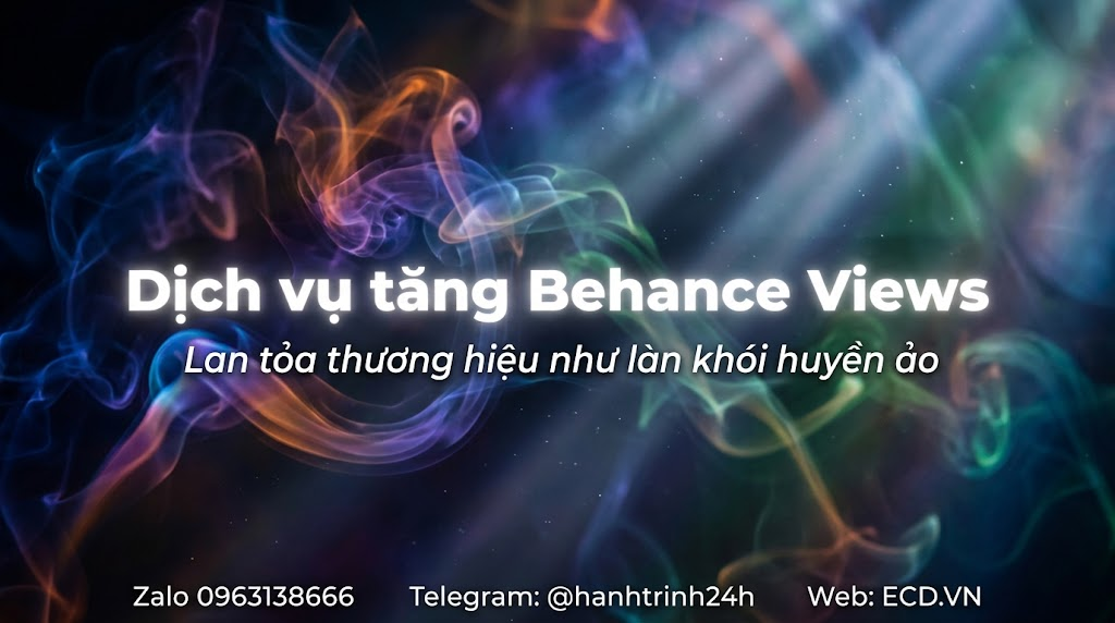 tăng behance views uy tín tăng like