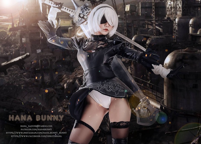 Hana Bunny Cosplay 超大合集｜728P 高清写真图片资源合集[728P-819.3M]插图3