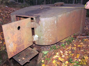 Башня советского легкого колесно-гусеничного танка БТ-7, линия Салпа, Финляндия IMG-0147
