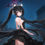 1girl, serika, [[[[shiroko terror]]]], [[blue archive]], mikozin, NDGD, ohlia, { s-3652426605