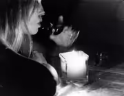 Kiki posing for photography assignment at San Antonio College