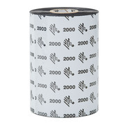 5597-RIBBON CERA ZEBRA 2000 WAX 4" X 1476 PIES X 24 ROLLOS