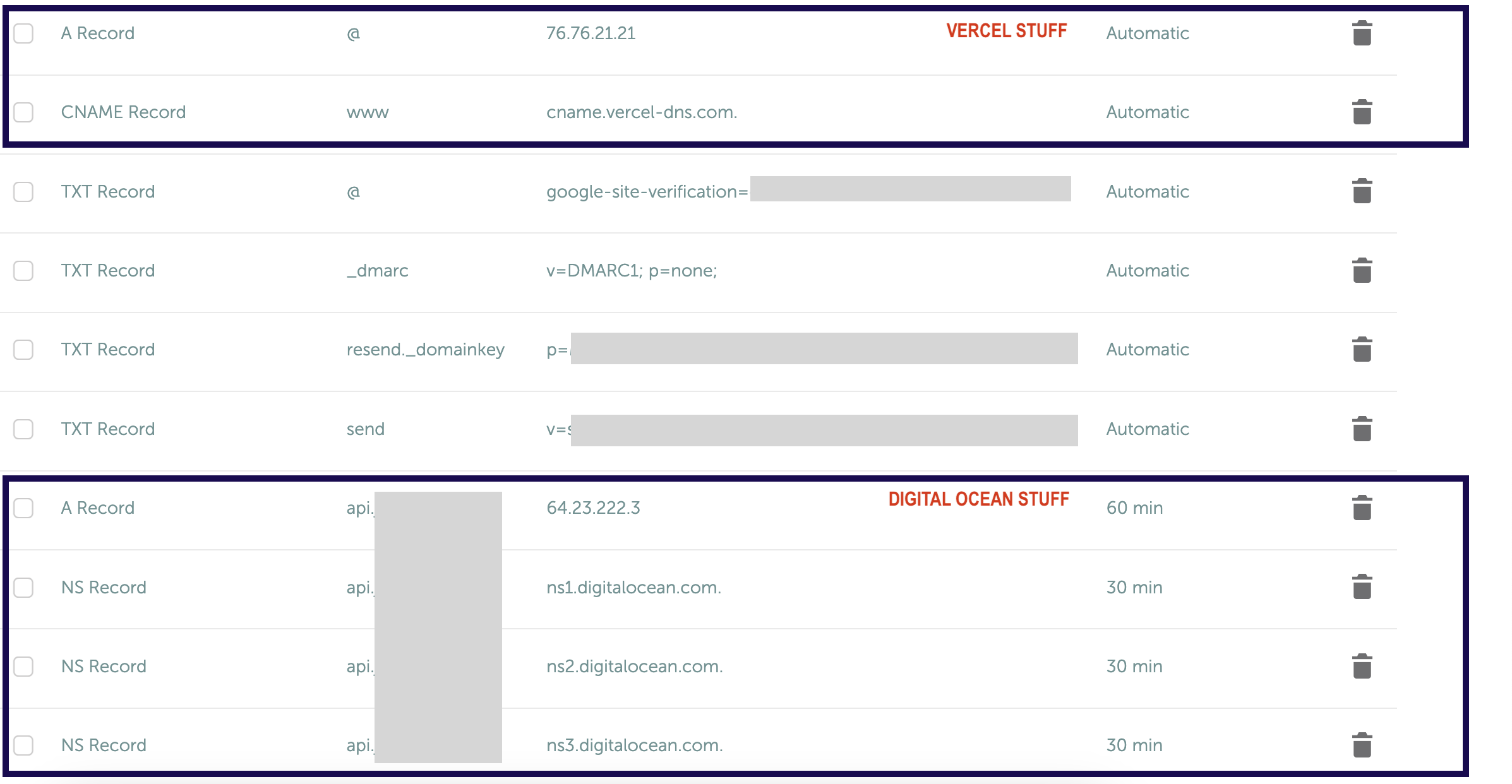 Namecheap DNS config Namecheap DNS config