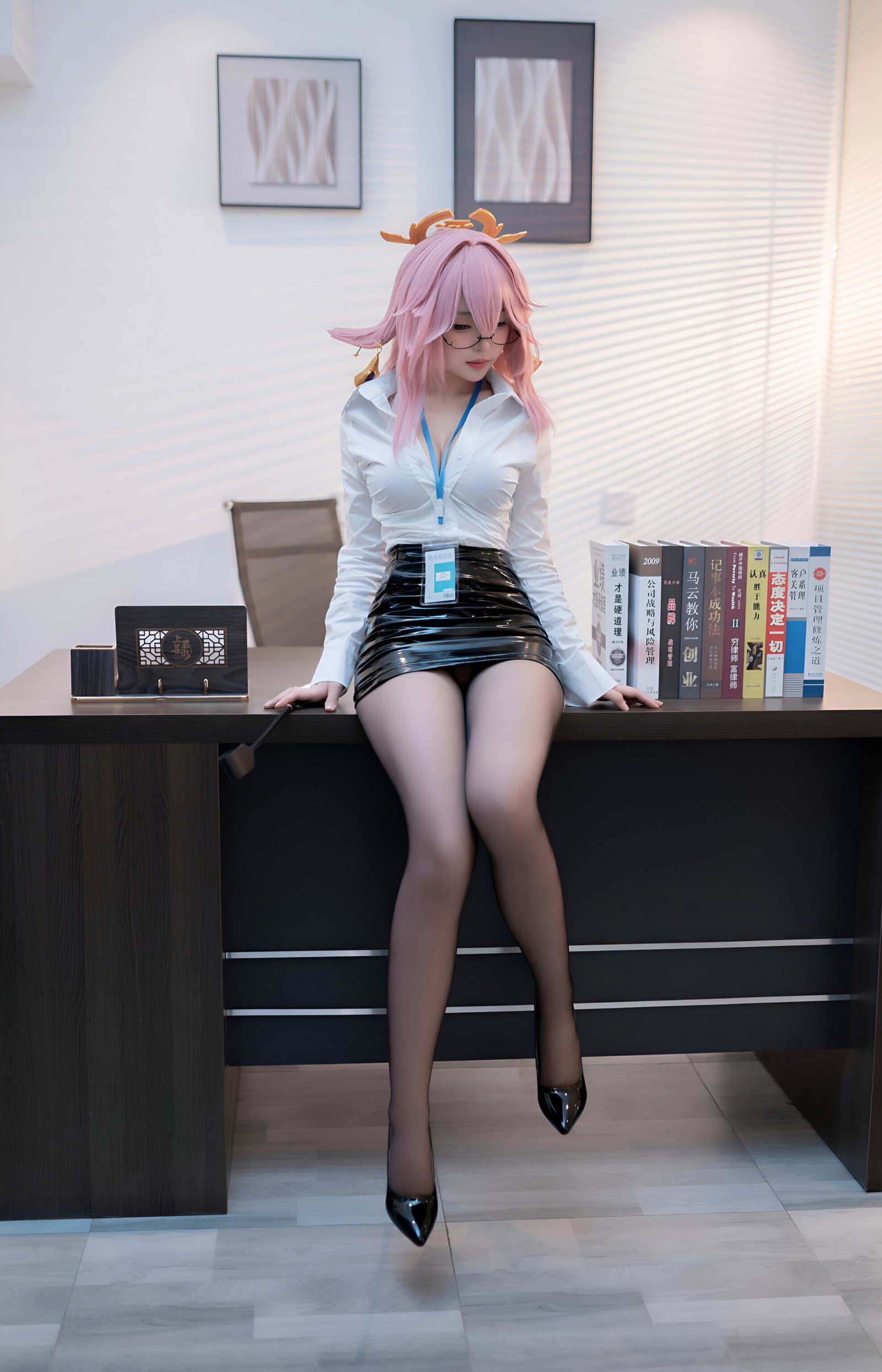 Bangni邦尼 – 面试主题 写真集（85P-16V-1.05GB）剧情向插图2