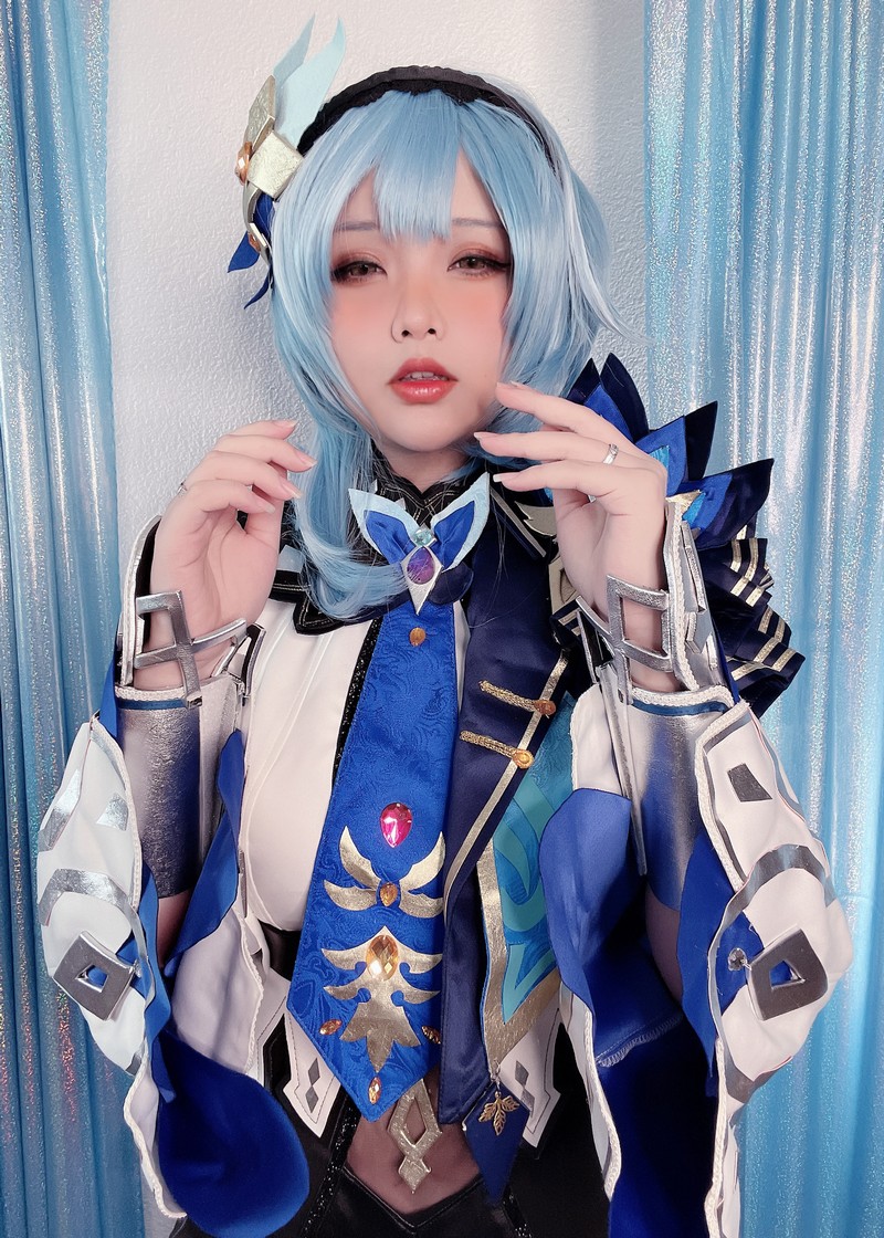 Hana Bunny 优菈 Cosplay写真｜原神 Eula 高清角色图片合集[13P-50.6M]插图