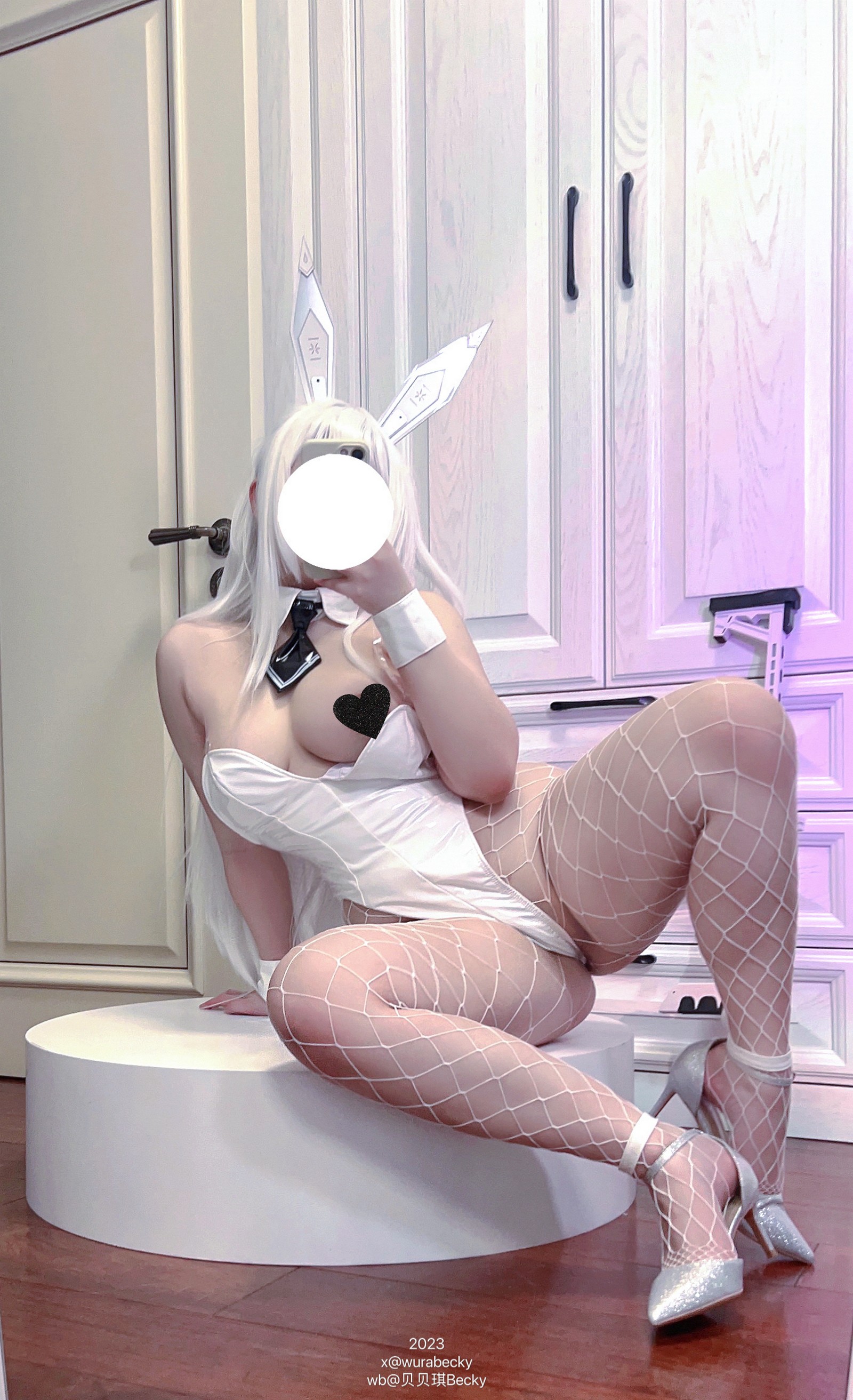 贝贝琪 Becky 白兔 主题 Cosplay 写真合集｜高清图集（40P｜261MB）插图2