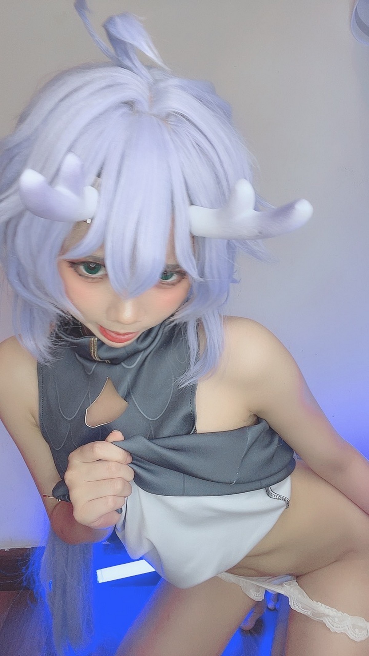 PoppaChan Bailu Cosplay Pack (Honkai Star Rail) – 155 Photos 12 Videos 457MB插图8
