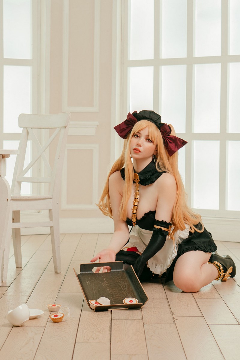 Alina Becker 艾蕾什基伽尔 Ereshkigal Cosplay Fate 系列高清写真图集【60P-42.1M】插图7