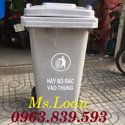 Giảm giá thùng rác 120L màu xám rẻ quận 12 / lh 0963.839.593 Ms.Loan Thung-rac-nhua-120l-xam