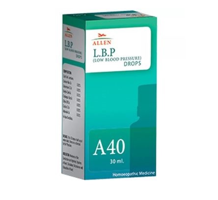 Allen A40 Low Blood Pressure (LBP) Drops (30ml)
