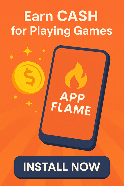 App Flame App – Earn Rewards by Playing Games