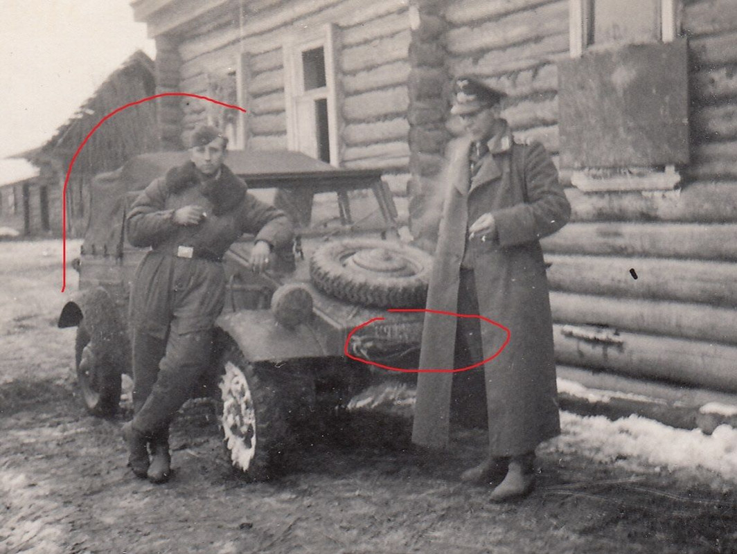Foto Soldat VW Kübelwagen Kübel KG Hindenburg Ke