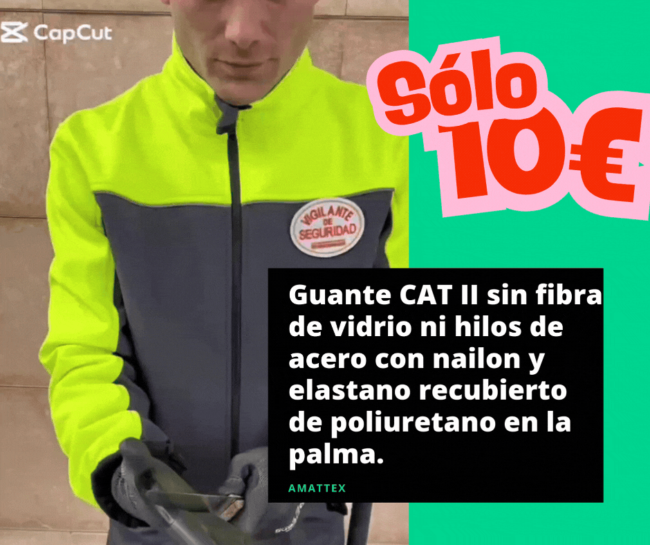 Guante CAT II