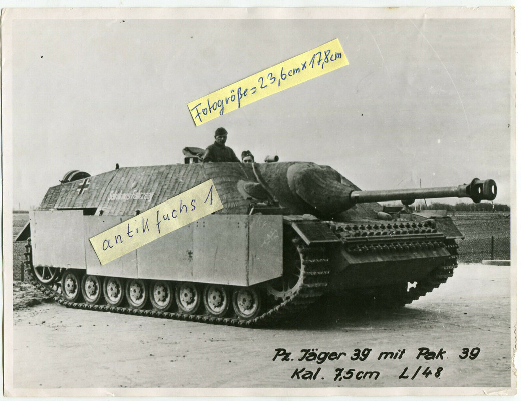 Deutscher Jagdpanzer VI  Panzer-Jäger 39 ( Sd.Kfz.162 )