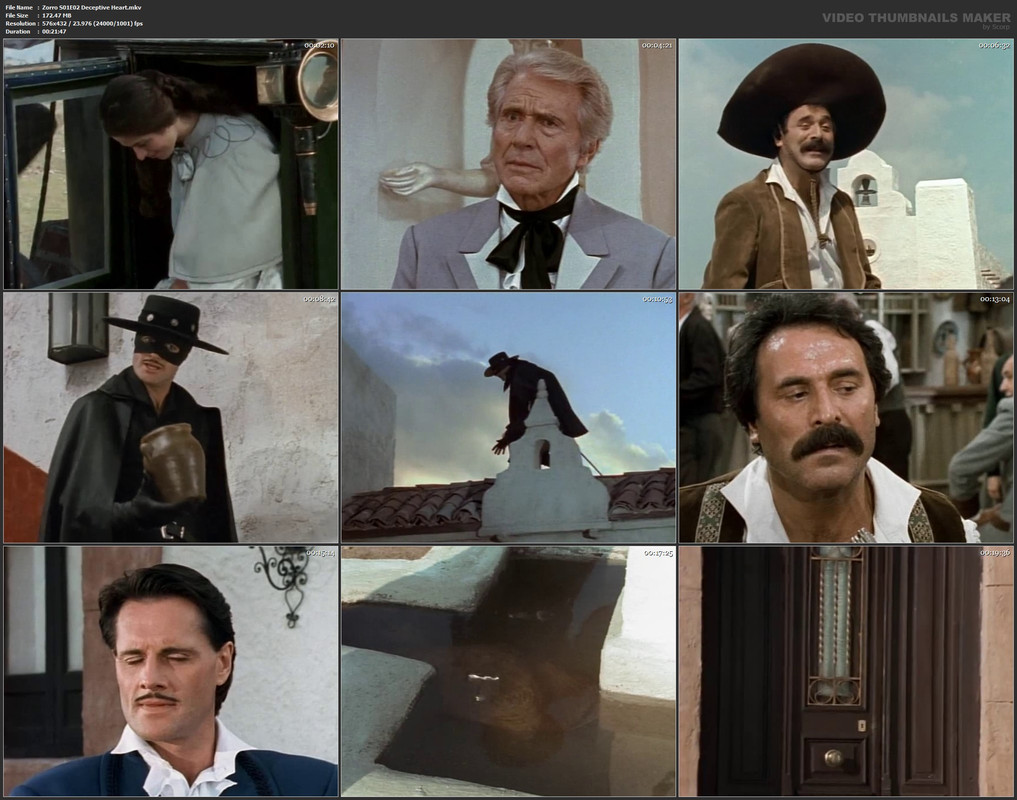 Zorro S01E02 Deceptive Heart.mkv