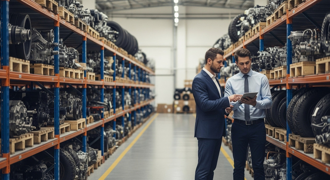 Склад запчастей для спецтехники и выбор брендов для российского рынка