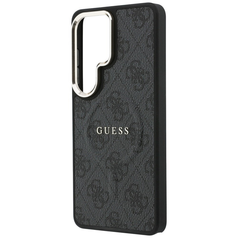 Husa pentru Samsung Galaxy S26 Ultra Guess 4G Embossed Ring MagSafe, Incarcare wireless, Protectie ridicata, Calitate premium, Negru imgi 348 2916997