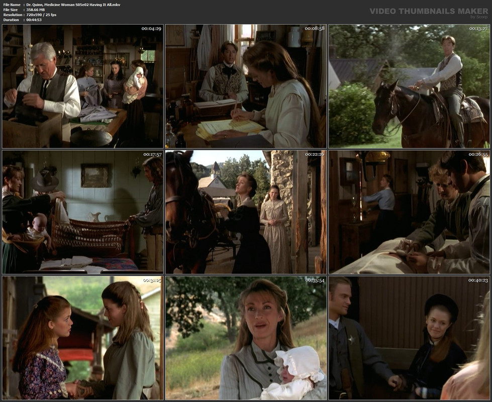 Dr. Quinn, Medicine Woman S05e02 Having It All.mkv