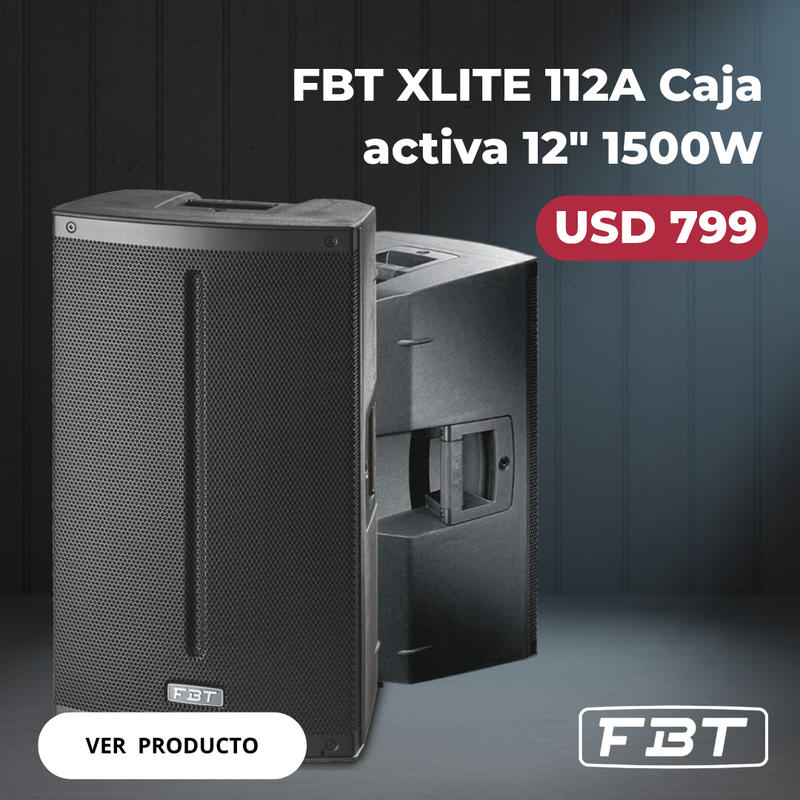 FBT XLITE 112A Caja activa