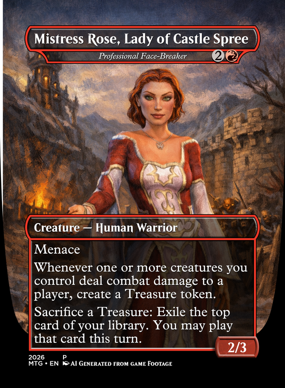 Professional Face Breaker (Mistress Rose Lady of Castle Spree)