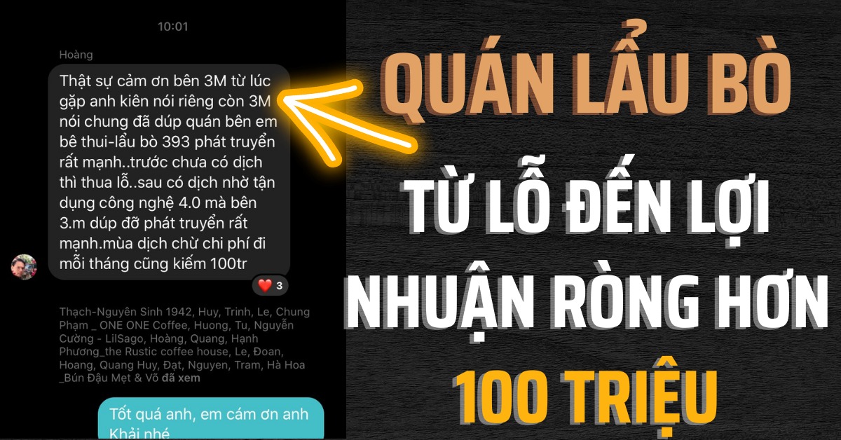 Feedback của anh Khải