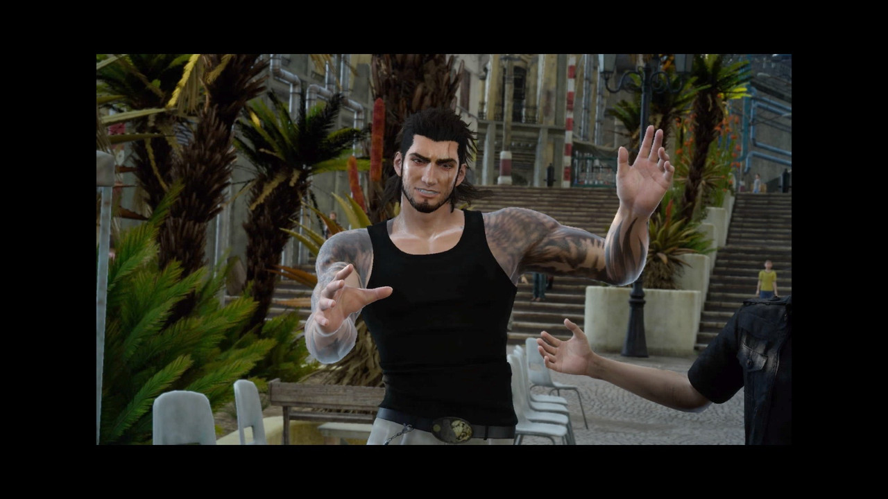 gladio bragging about something being big who knows what
