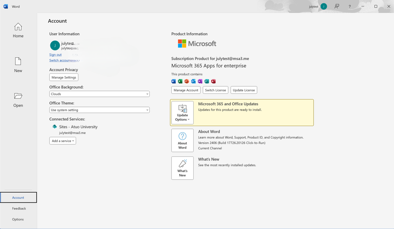 Office 365 Activated