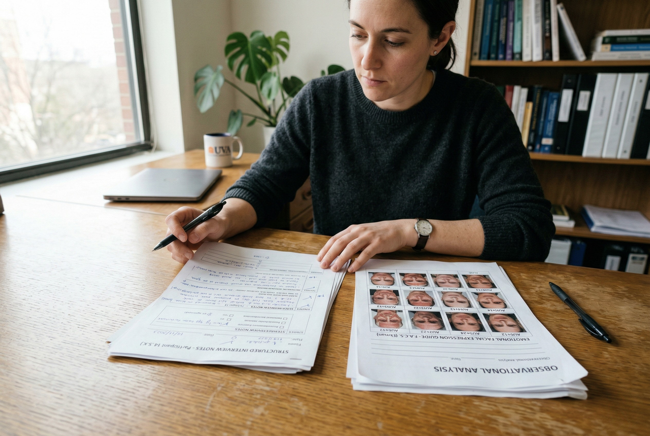 Behavioral analysis — facial expression assessment