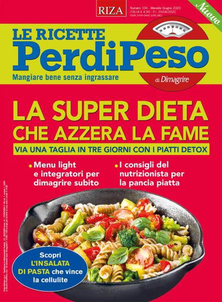 Le Ricette PerdiPeso N.104 - Giugno 2020