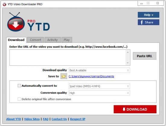 YTD Video Downloader Pro 5.9.18.1 Multilingual
