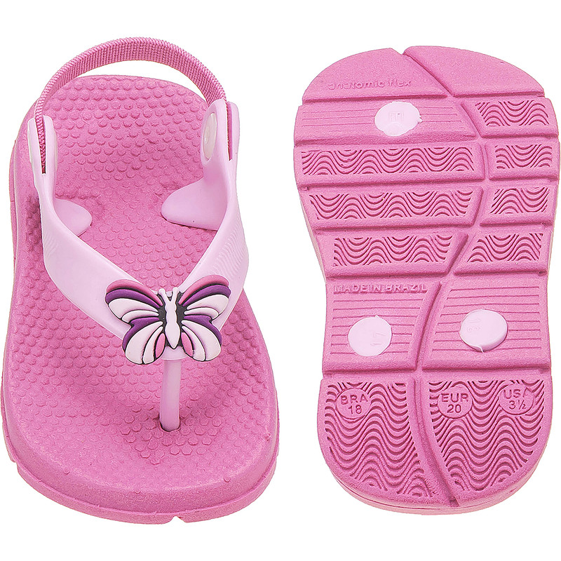 Chinelinho com Elástico Decorado Borboleta miniatura 4