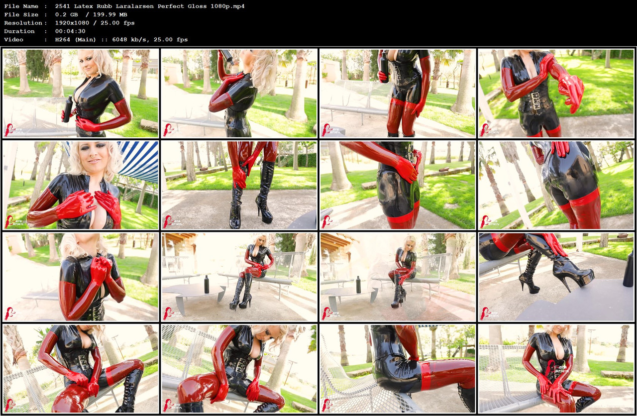 2541 Latex Rubb Laralarsen Perfect Gloss 1080p mp4