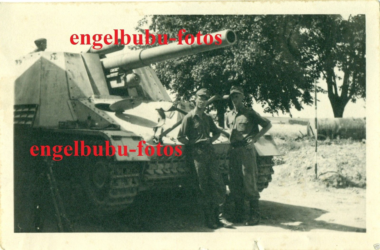FOTO - PANZER - SFL HUMMEL - RARITÄT - Soldaten 