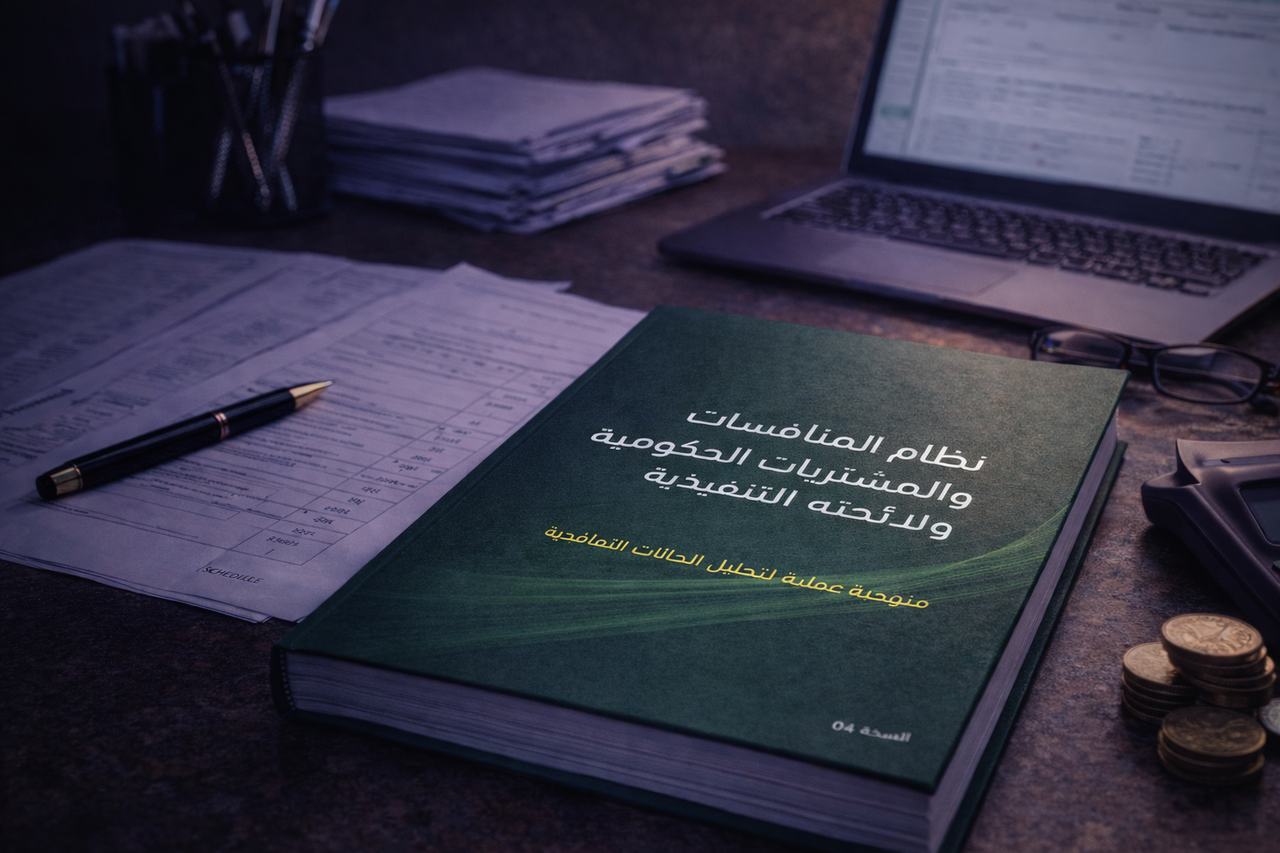 كيف نفهم نظام المنافسات والمشتريات الحكومية؟   منهجية عملية لتحليل الحالات التعاقدية.