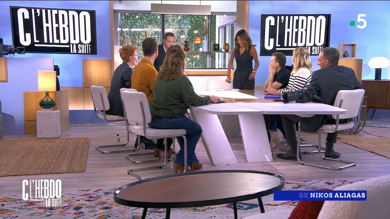 C l'hebdo la suite - Saison 8 - Invités Mathieu Kassovitz, Ludovine Sagnier, Ni..._France 5_2024_03_