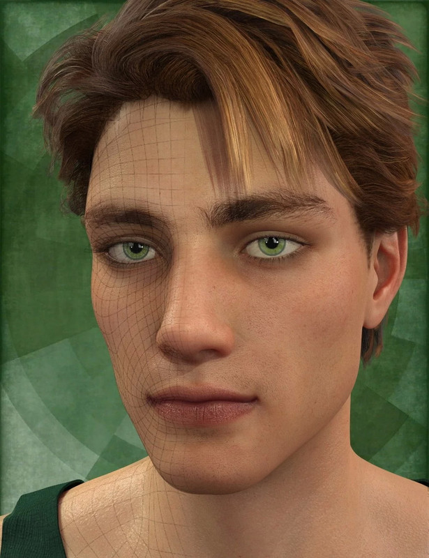 Genesis 8 Male Head Morph Resource Kit 1 Genesis 8 Male Head Morph Resource Kit 1
