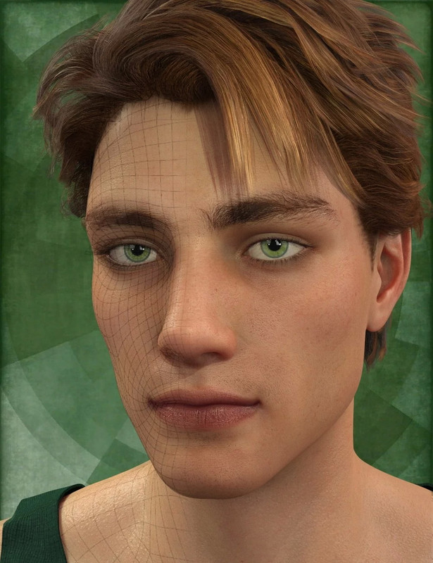 Genesis 8 Male Head Morph Resource Kit 1