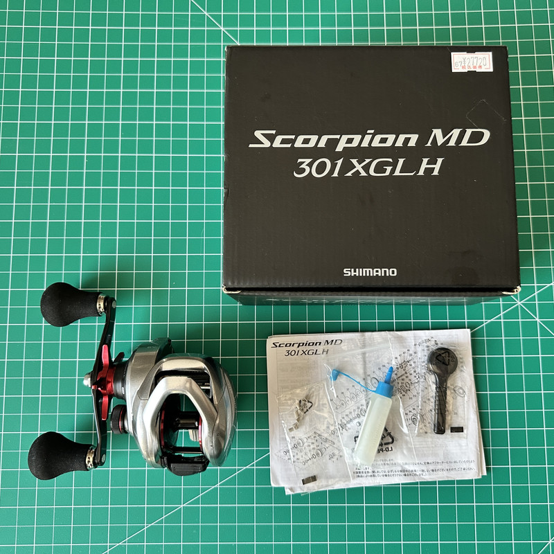 FS: 21 shimano scorpion MD 301xglh - Black Market - Swimbait