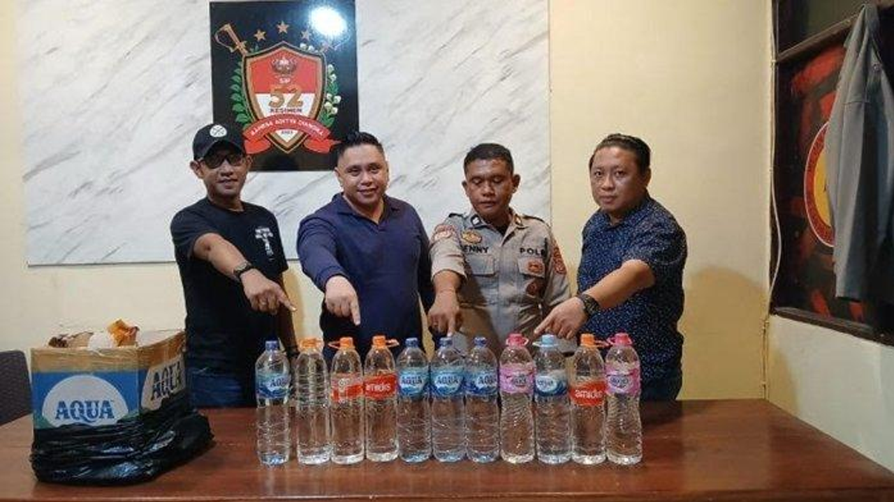 Penyelundupan Cap Tikus Digagalkan, Polisi Bongkar Modus Cerdik di Manado