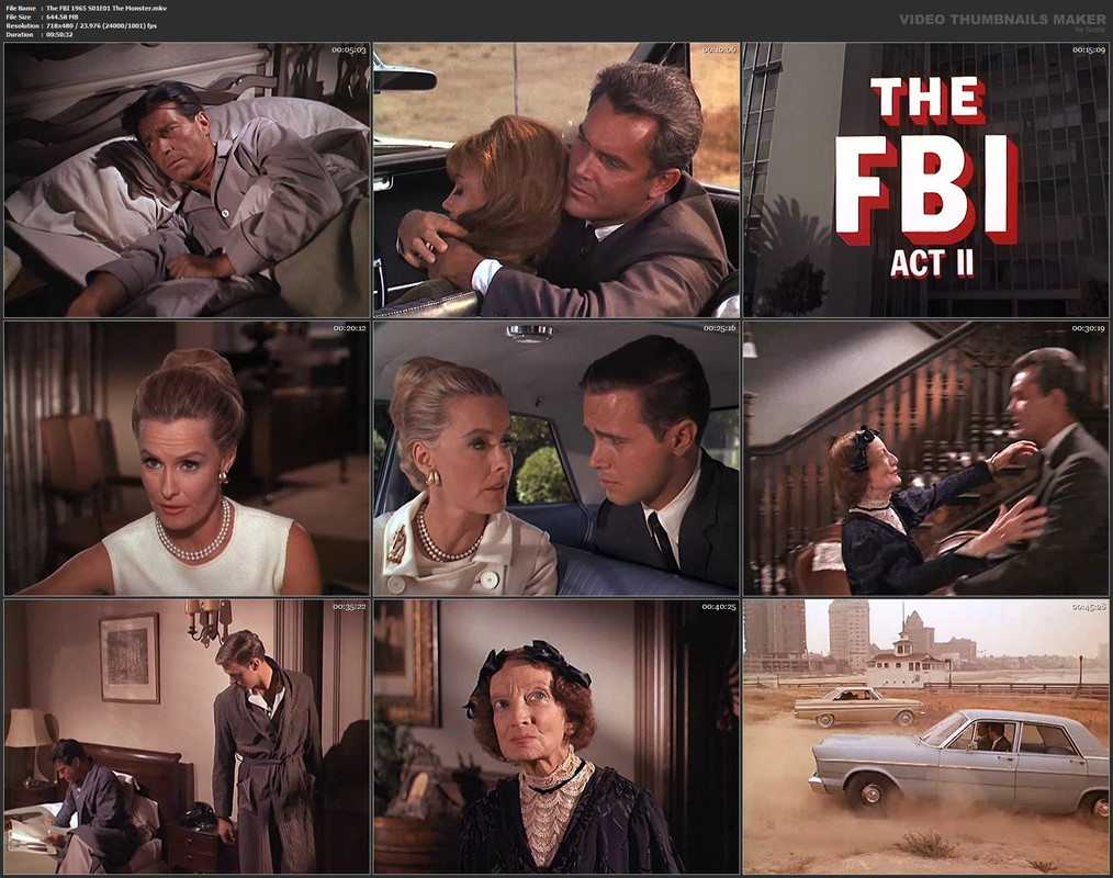 The FBI 1965 S01E01 The Monster.mkv