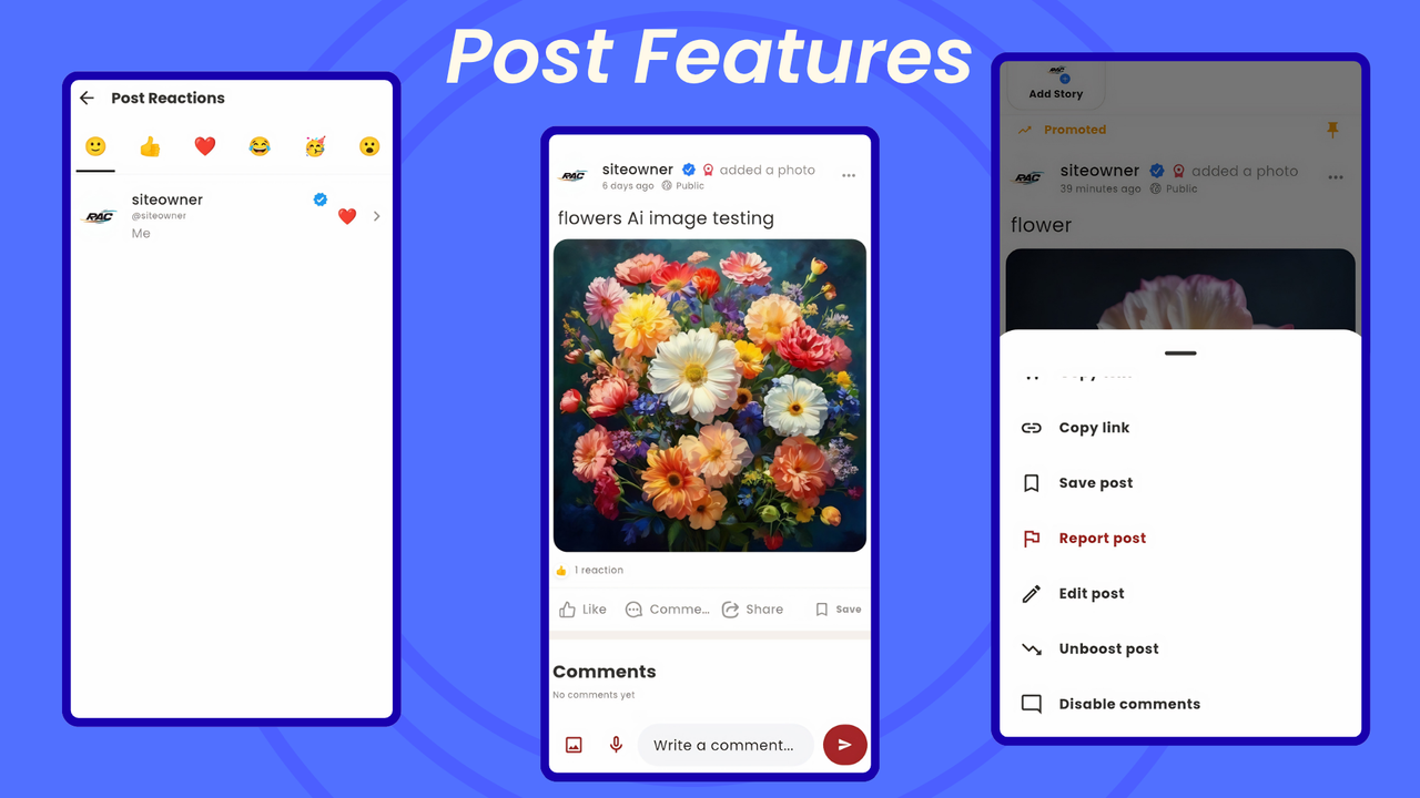 Expeazzy | Flutter Messenger Timeline Mobile App for Sngine