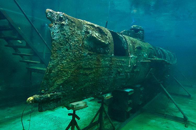 Le CSS H. L. Hunley, le premier sous-marin qui coula un navire Image