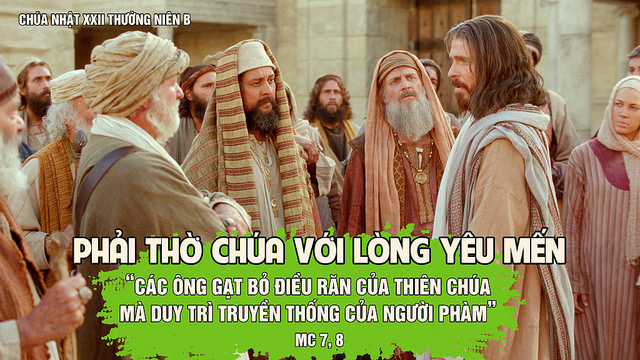 2021-08-28: Chúa Nhật 22B Quanh Năm